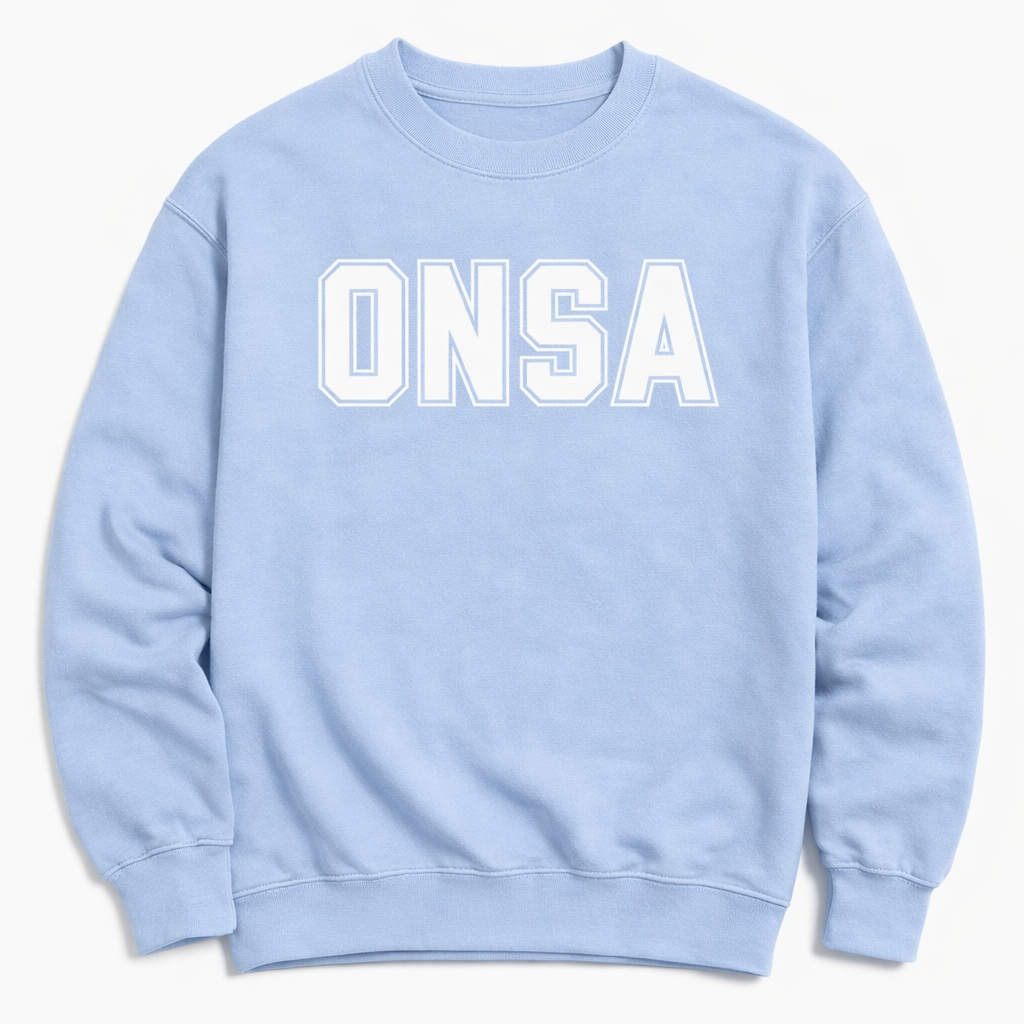 Carolina Blue ONSA Crewneck