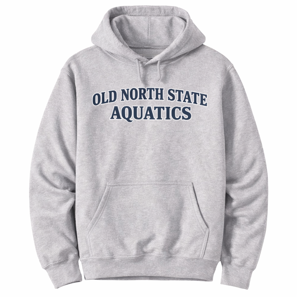 Gray Old North State Hoodie